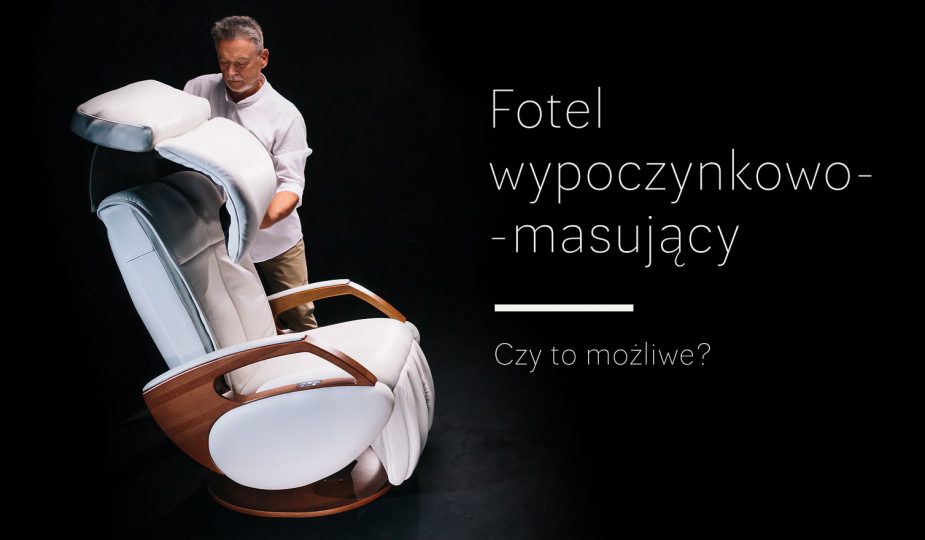 fotel wypoczynkowy z masażem